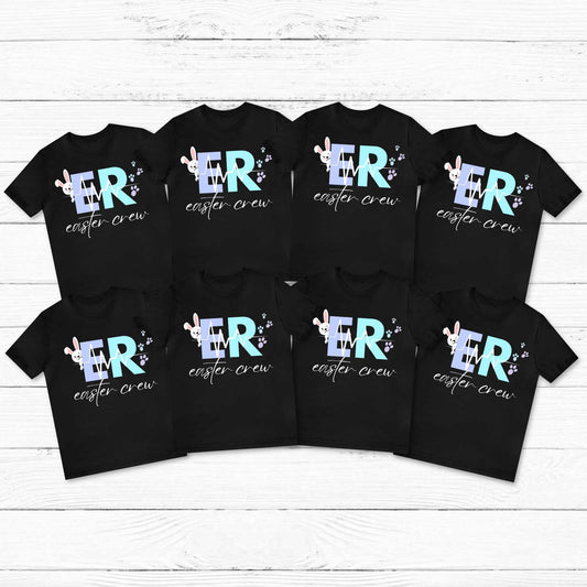 Easter Emergency Department Matching Shirts ER Nurse Easter Crew Tshirt Emergency Room Tech Gift ER Tech Shirt Emergency RN Nurse Gift