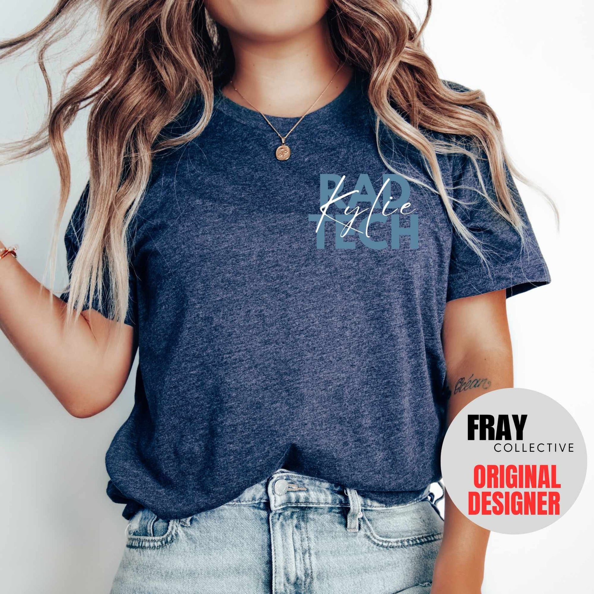 Personalized Rad Tech Shirt Custom Rad Tech T-shirt Rad Tech Tech Gift Radiology Tech Nurse Appreciation Gift Radiologist Tee Rad Tech Tee