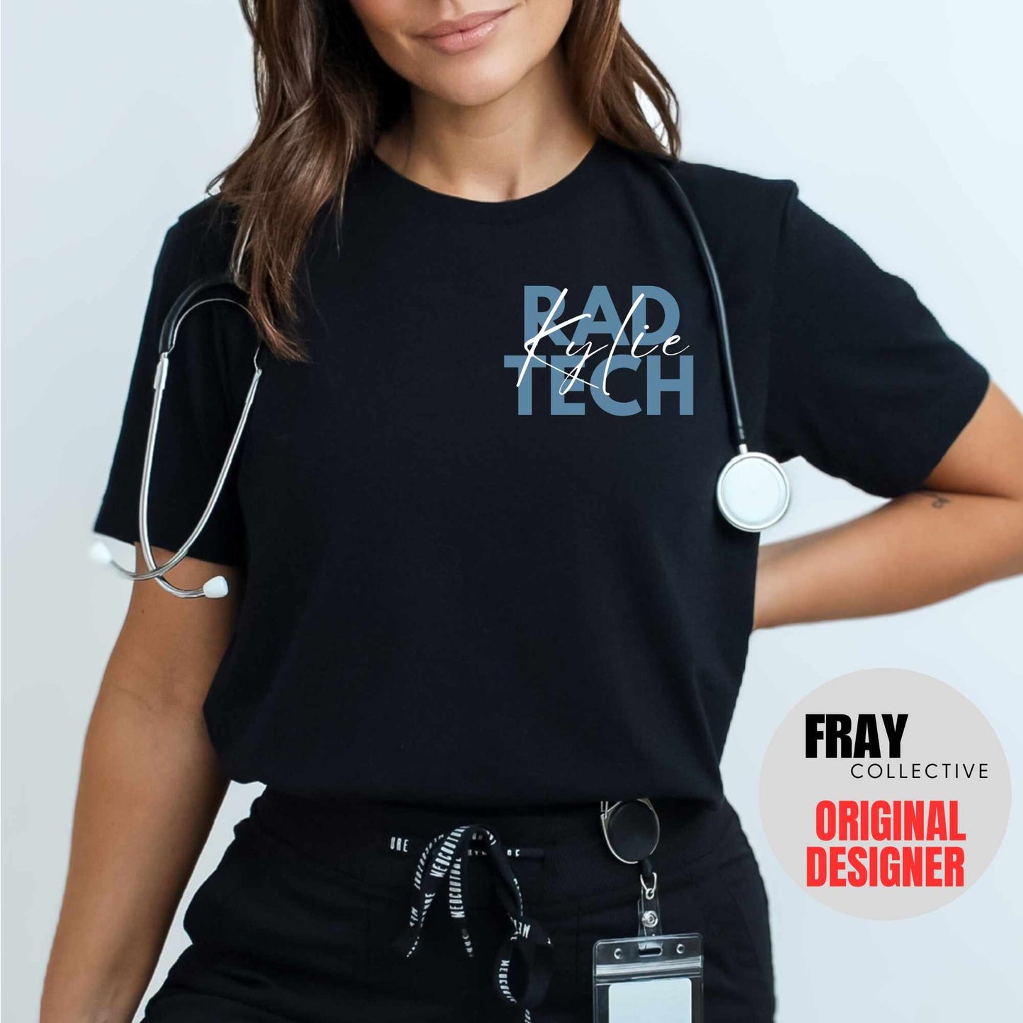 Personalized Rad Tech Shirt Custom Rad Tech T-shirt Rad Tech Tech Gift Radiology Tech Nurse Appreciation Gift Radiologist Tee Rad Tech Tee