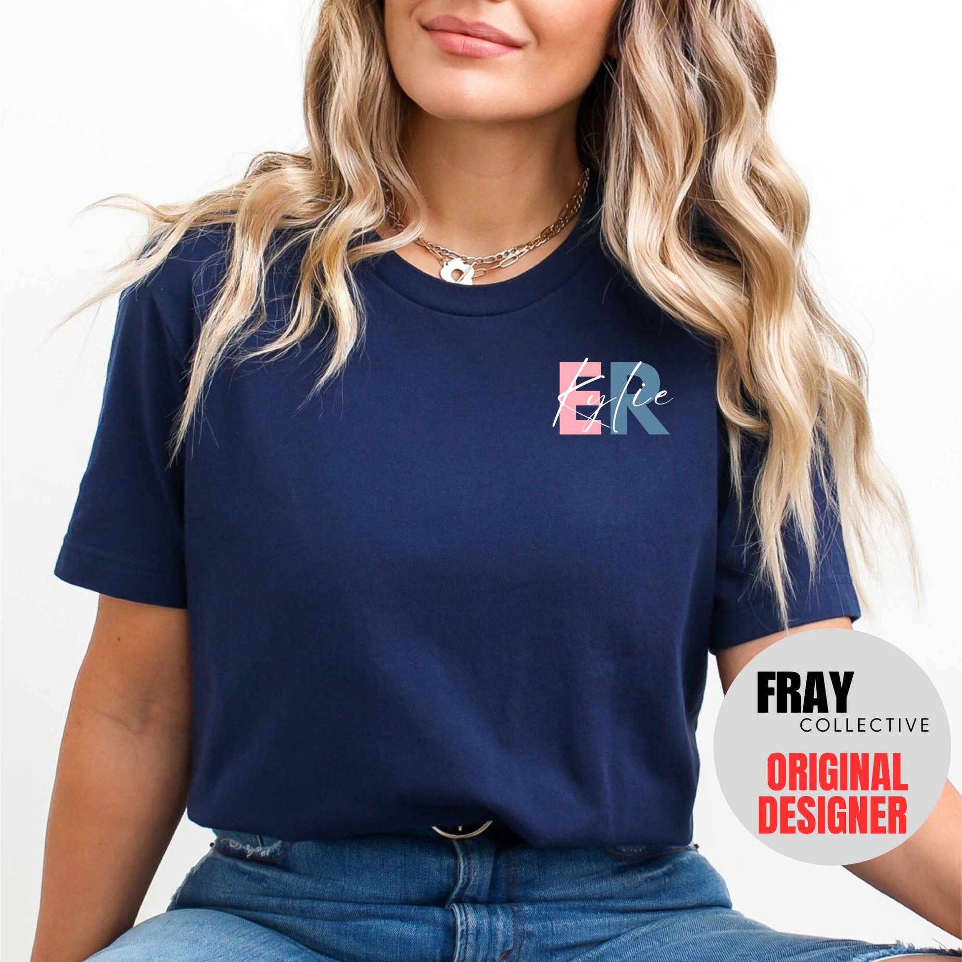 Personalized ER Shirt Custom Emergency Department T-shirt Emergency Nurse Gift ED RN Nurse Appreciation Gift Emergency Tech Gift Team Tees