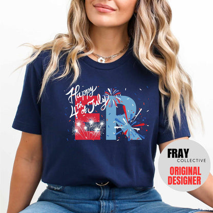 ER Nurse 4th of July T-Shirt ER Shirt Patriotic Emergency Nurse American July 4th Independence Day Emergency Room Rn Shirt Fourth July Tee