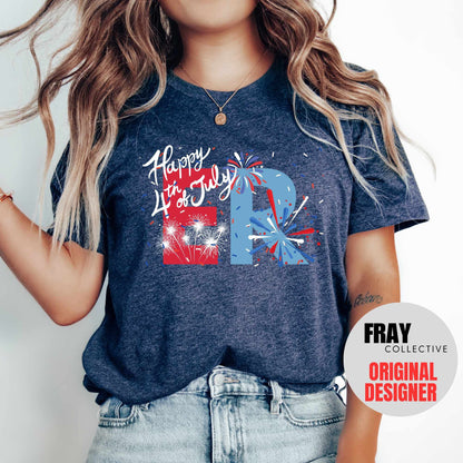 ER Nurse 4th of July T-Shirt ER Shirt Patriotic Emergency Nurse American July 4th Independence Day Emergency Room Rn Shirt Fourth July Tee