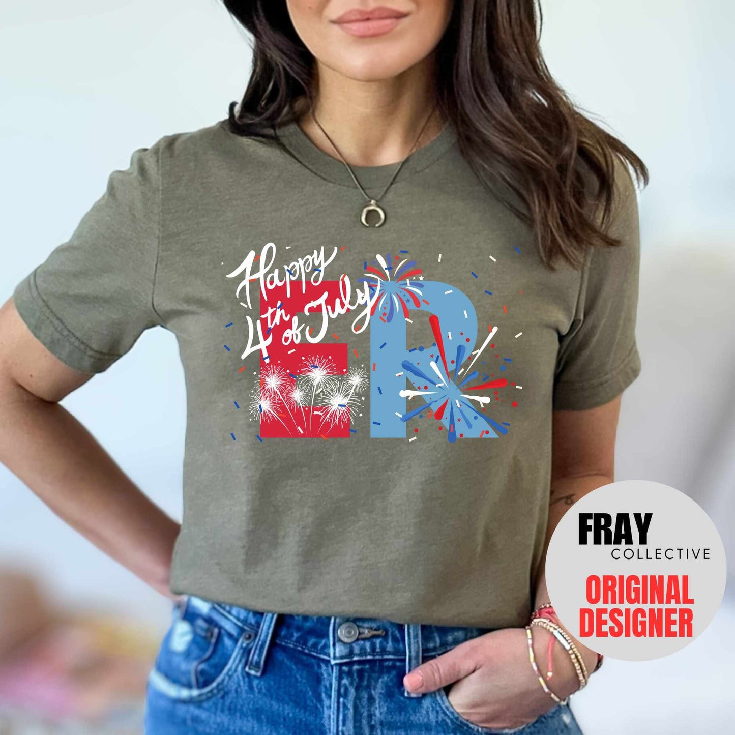 ER Nurse 4th of July T-Shirt ER Shirt Patriotic Emergency Nurse American July 4th Independence Day Emergency Room Rn Shirt Fourth July Tee