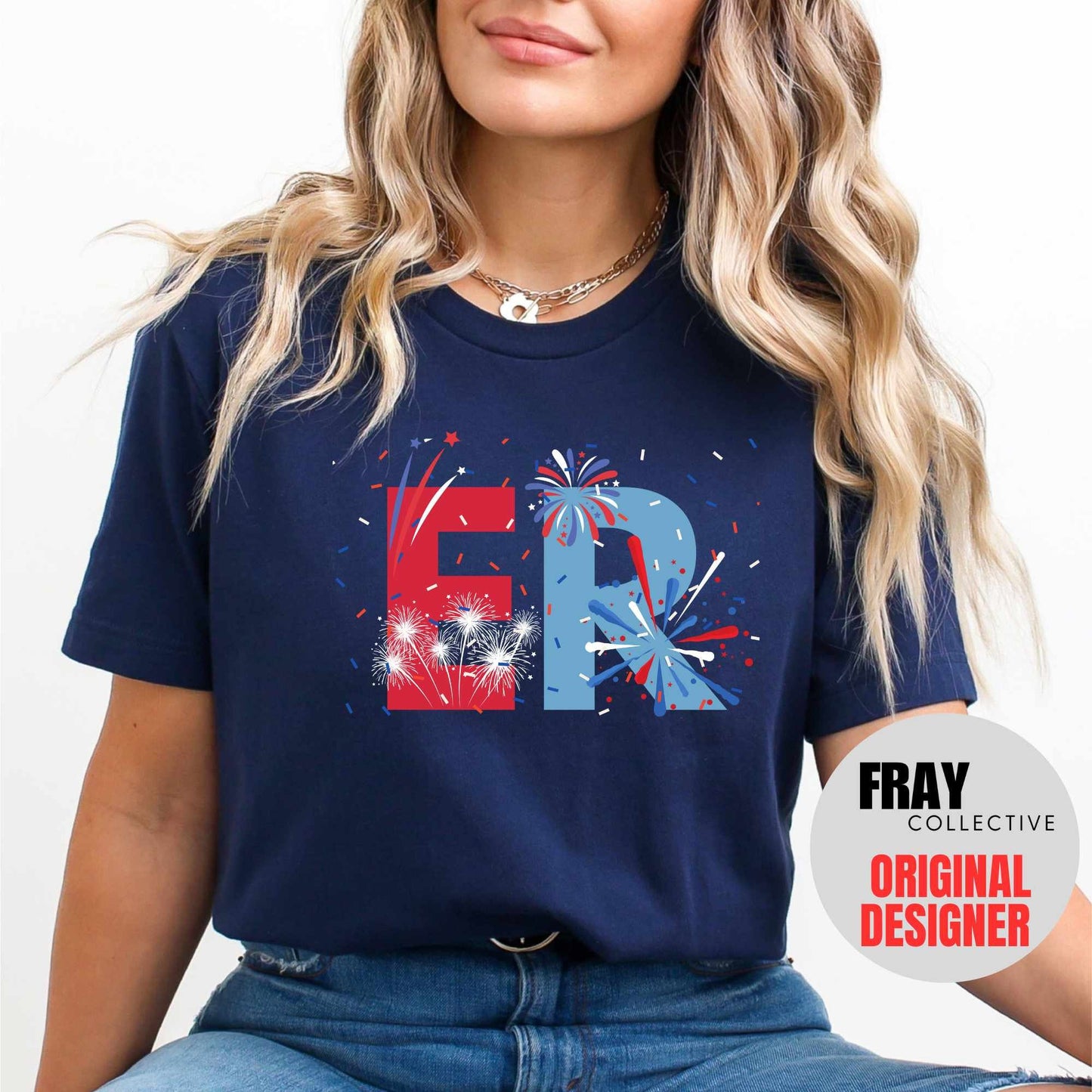 ER Nurse 4th of July T-Shirt ER Shirt Patriotic Emergency Nurse American July 4th Independence Day Emergency Room Rn Tee Memorial Labor Day