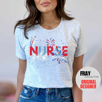 Nurse 4th of July Tee