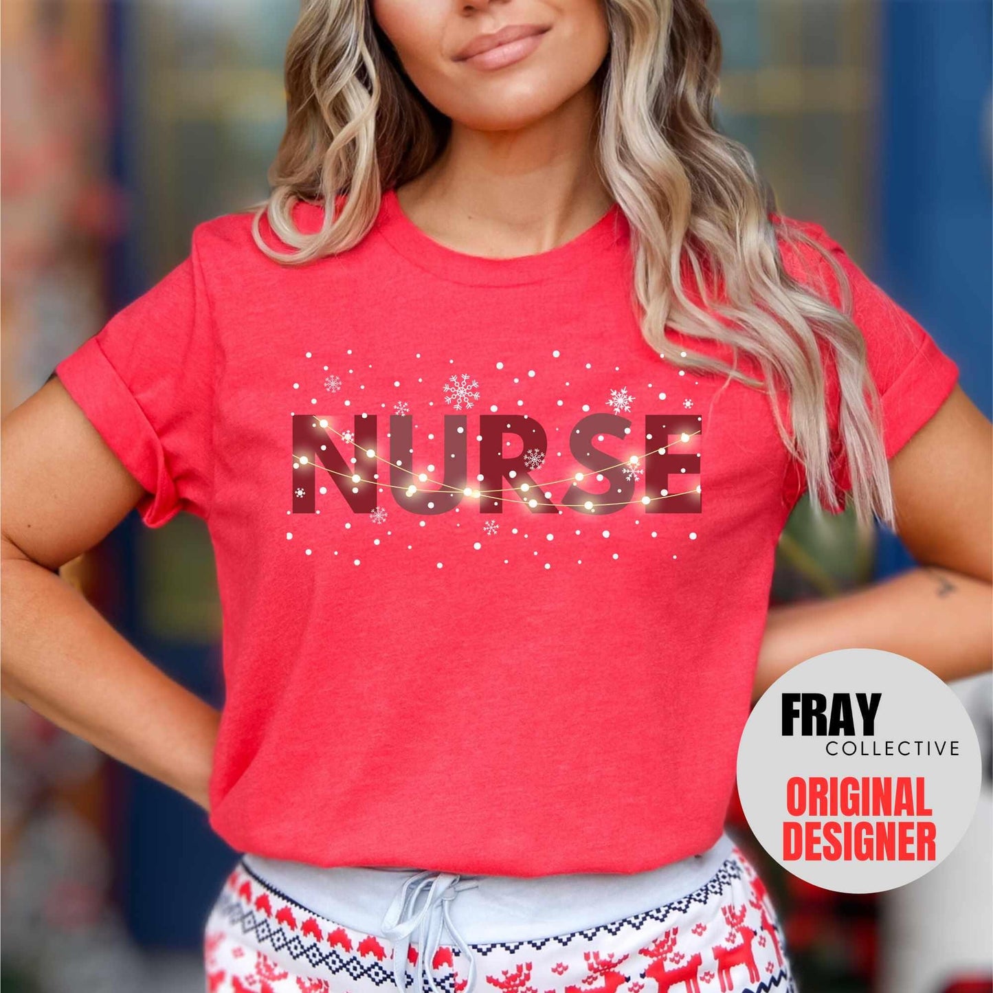 Christmas Nurse Shirt | Holiday RN Tee, LVN Christmas Gift