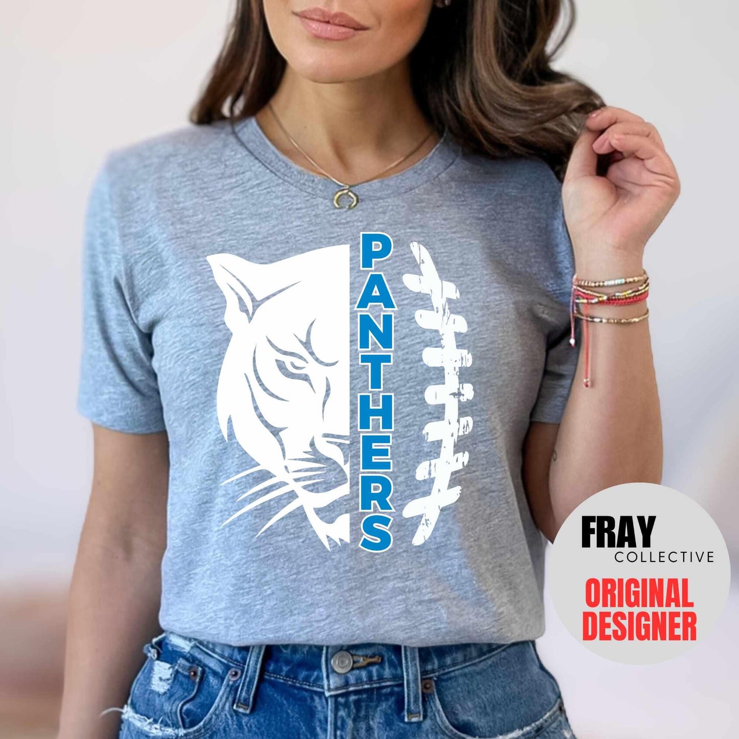 Panthers Football Shirt Team Mascot T-Shirt Panthers School Spirit Panthers VolleyBall Basketball Panthers School Shirt Homecoming Fan