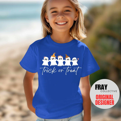 Kids Ghost T-Shirt | Halloween Trick or Treat Tee