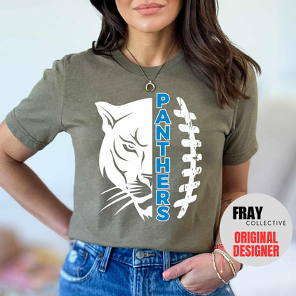 Panthers Football Shirt Team Mascot T-Shirt Panthers School Spirit Panthers VolleyBall Basketball Panthers School Shirt Homecoming Fan