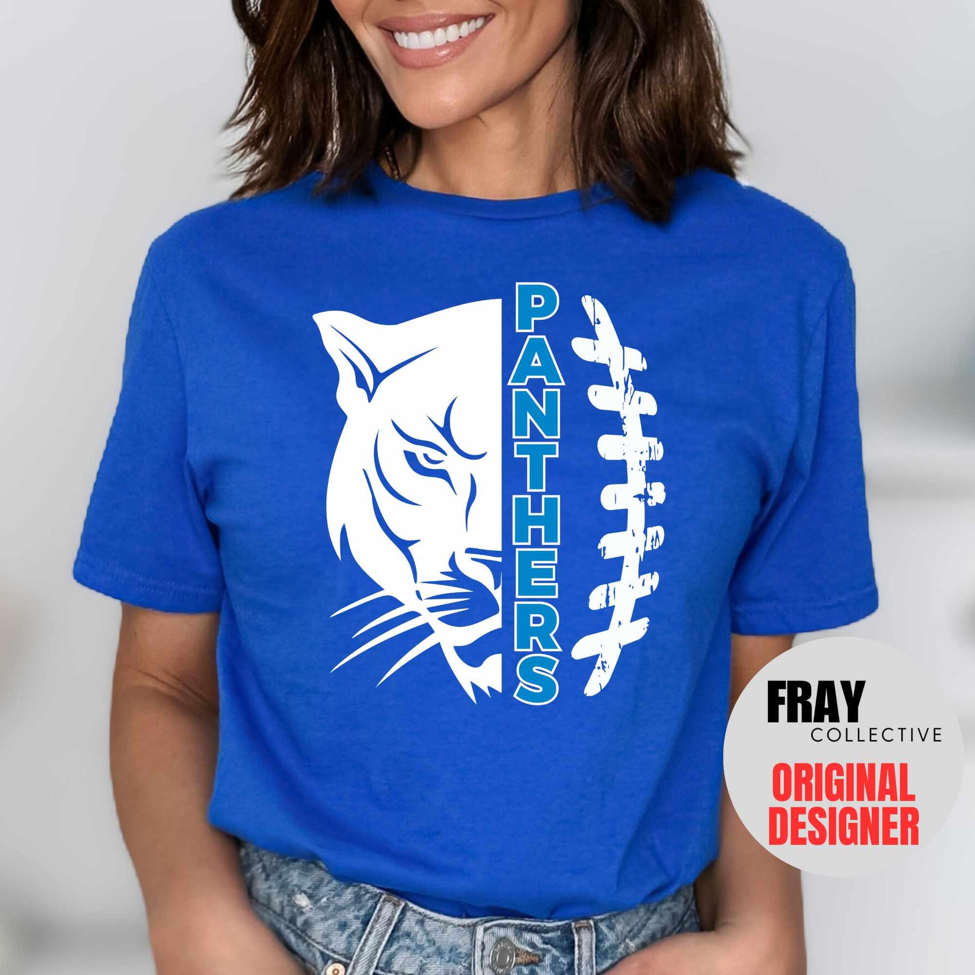 Panthers Football Shirt Team Mascot T-Shirt Panthers School Spirit Panthers VolleyBall Basketball Panthers School Shirt Homecoming Fan