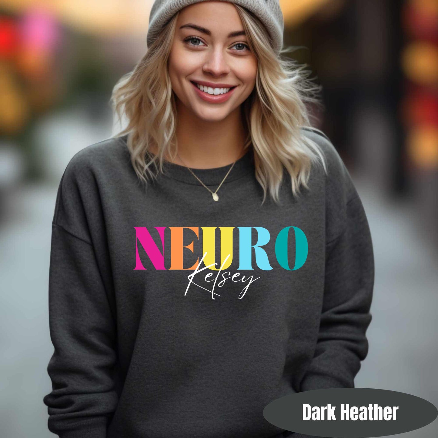 Personalized Neuro Sweatshirt | Custom Neurology Pullover | Neuro Nurse Sweater