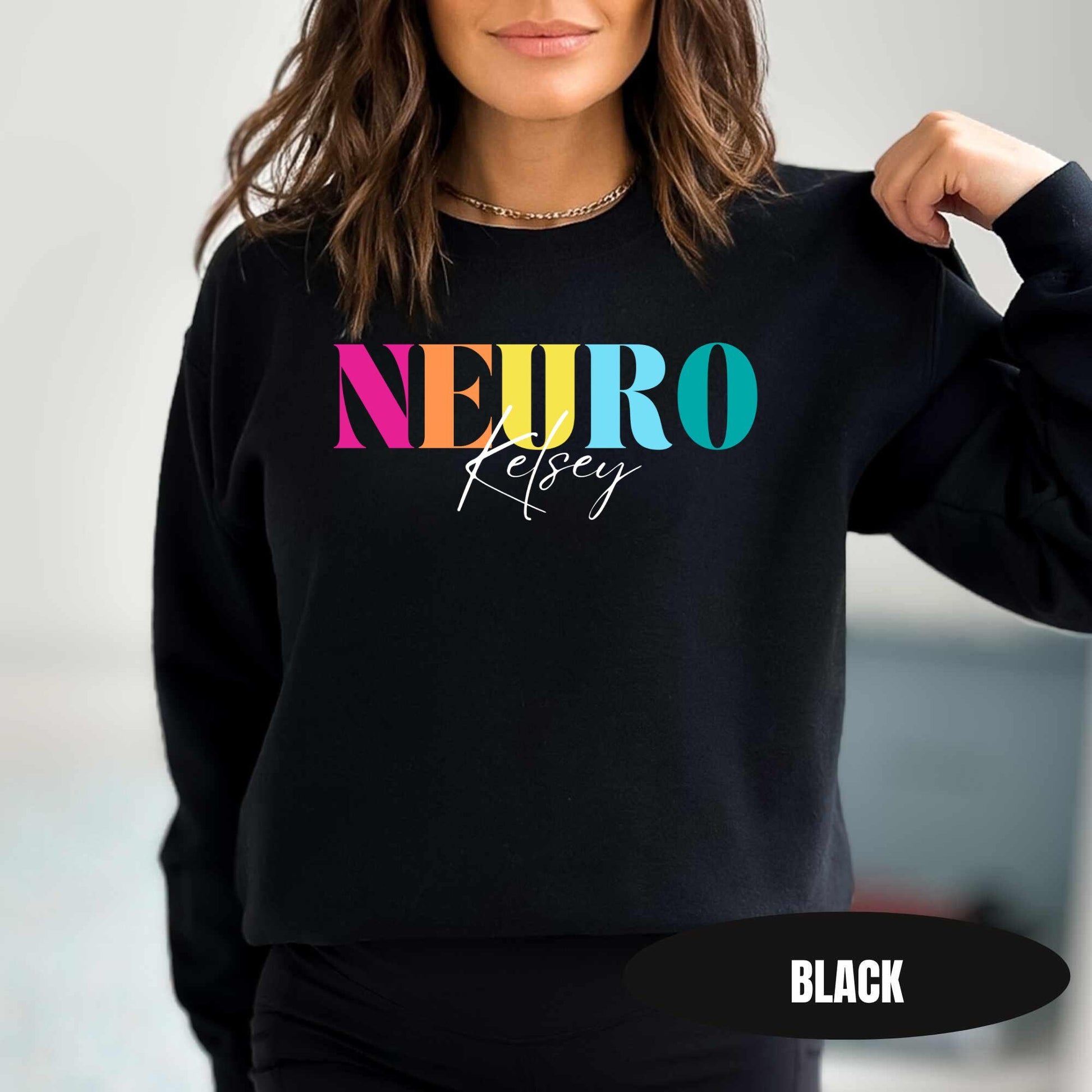 Personalized Neuro Sweatshirt | Custom Neurology Pullover | Neuro Nurse Sweater