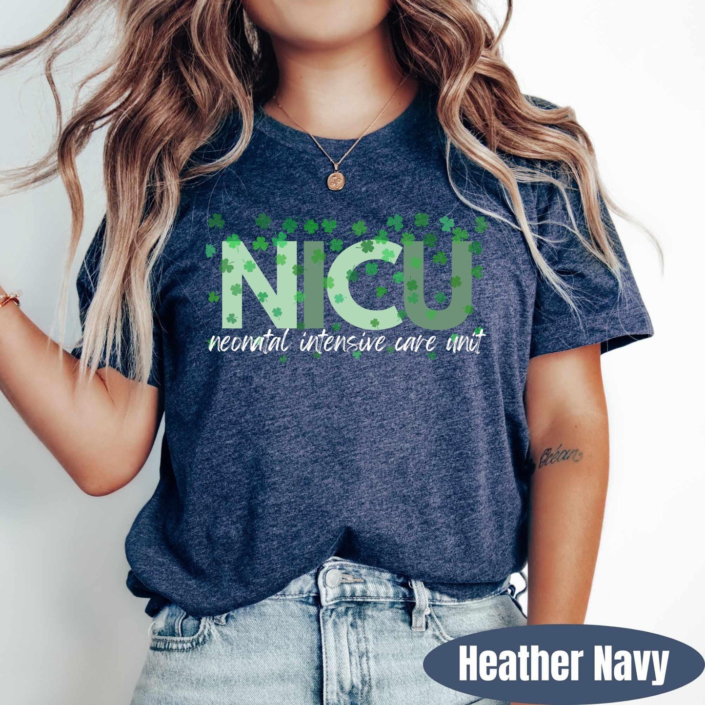 NICU Nurse St Patrick's Day Shirt: Neonatal ICU Tee