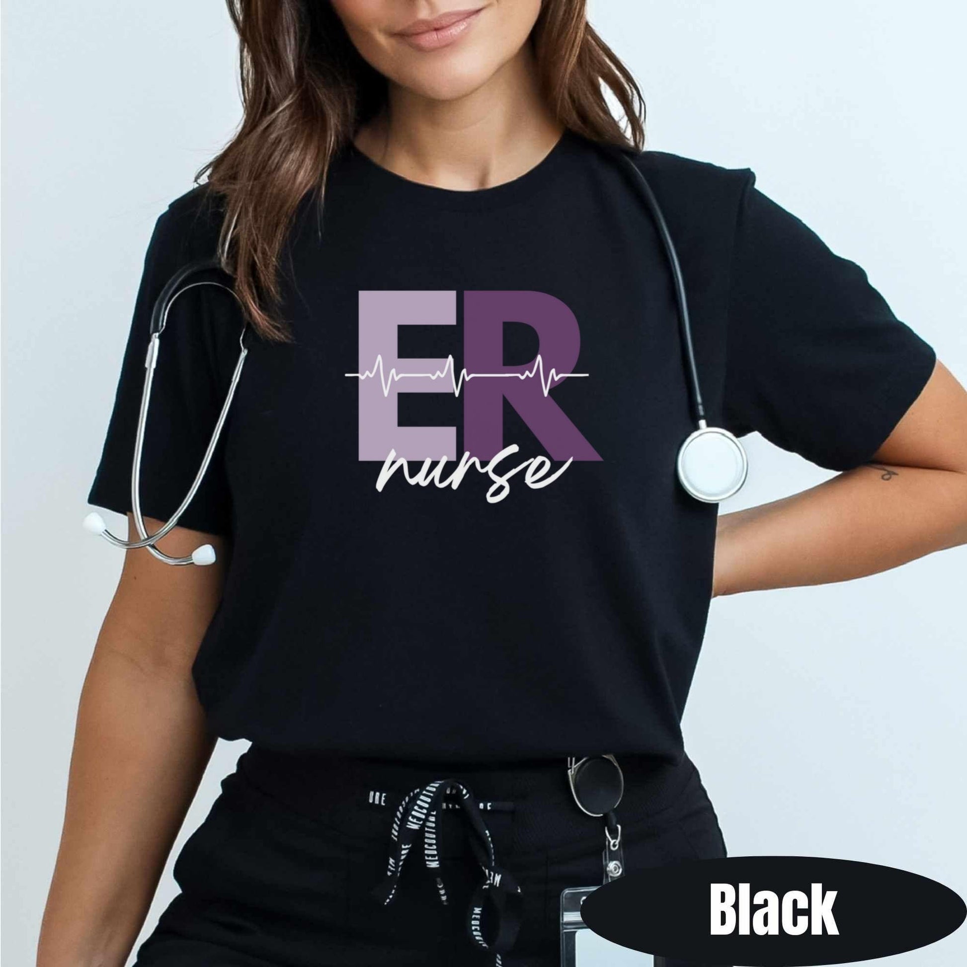 ER Nurse Shirt Emergency Nurse Shirt Emergency Department Emergency Room ED Rn Registered Nurse ER Nurse Gift Graduation