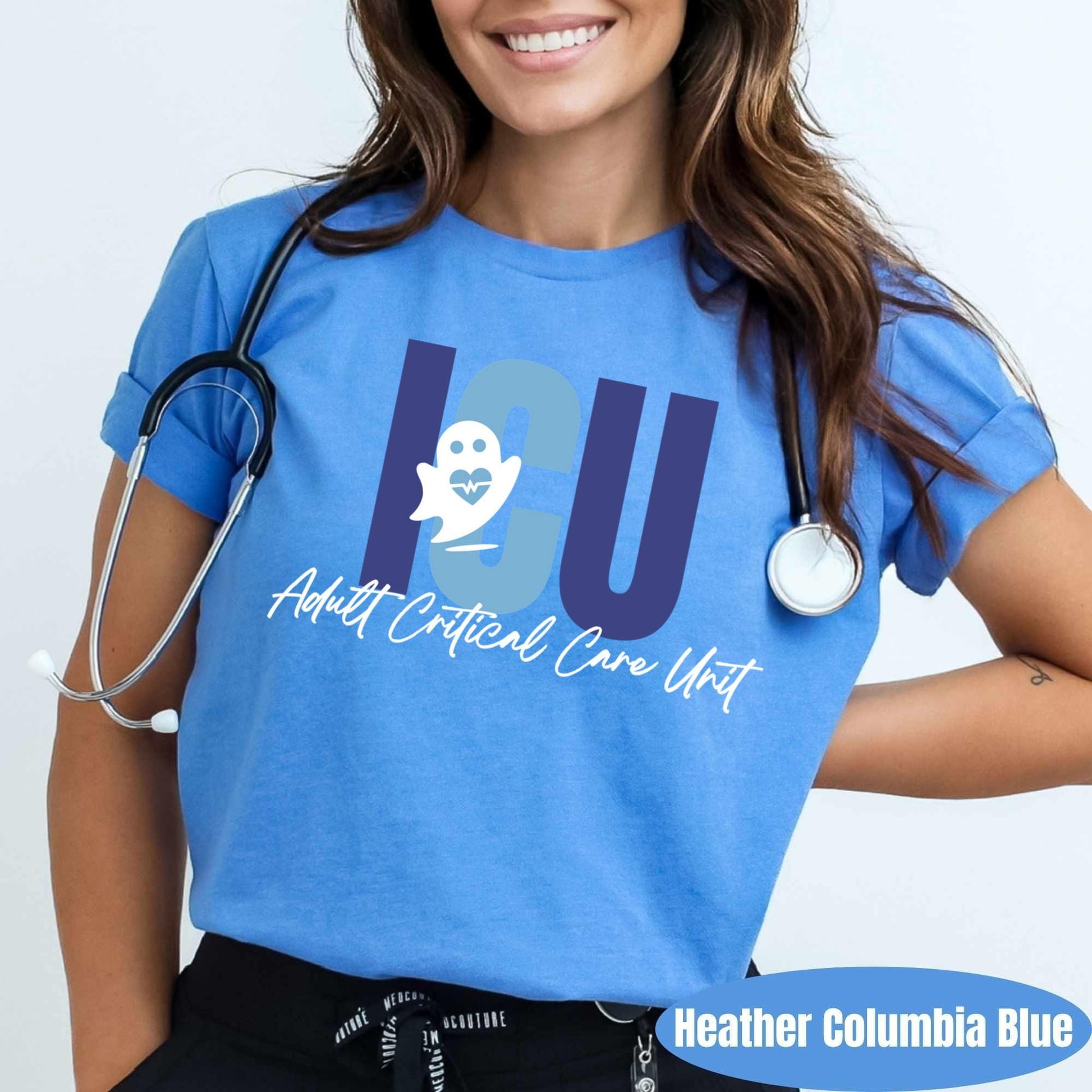 front-Heather Columbia Blue
