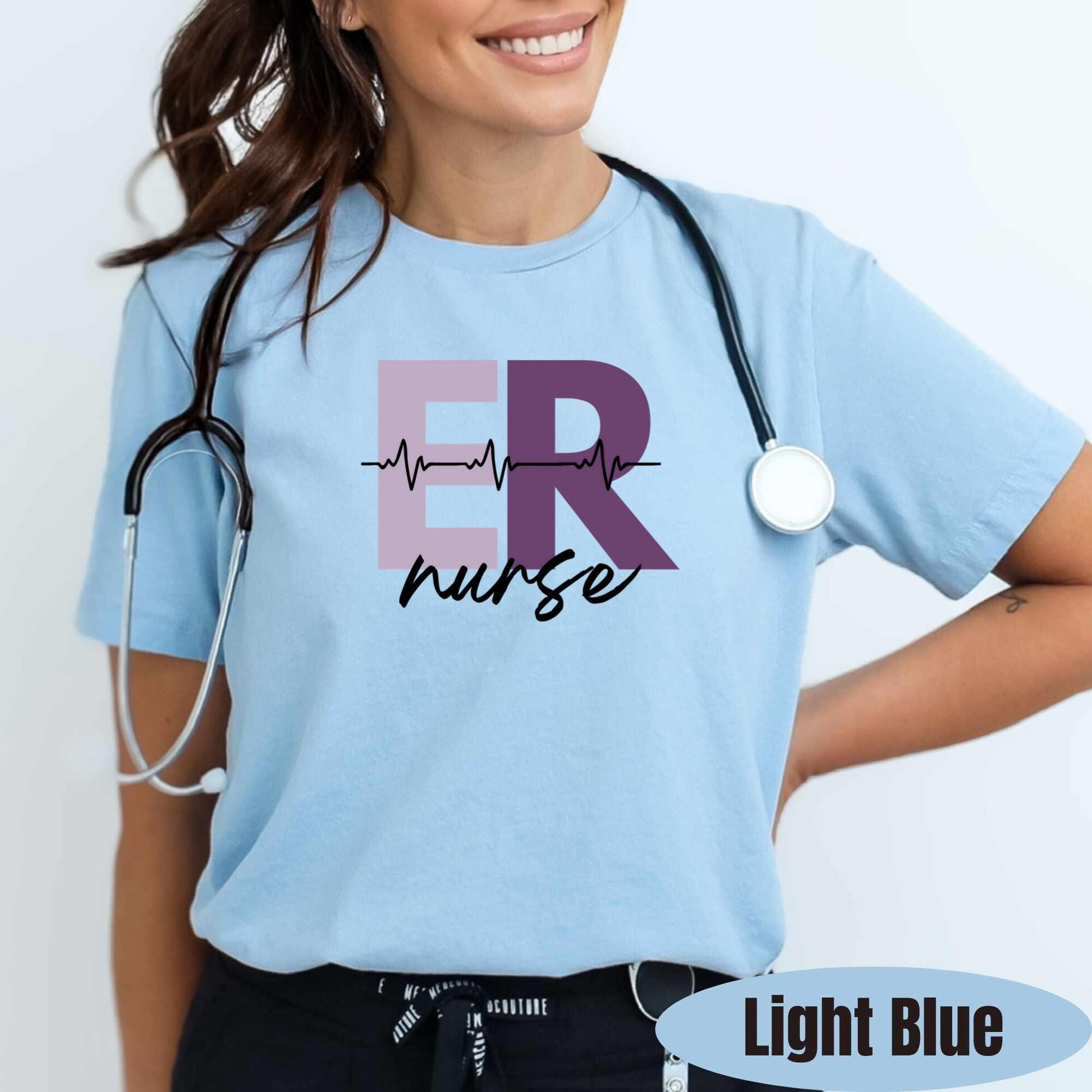 ER Nurse Shirt Emergency Nurse Shirt Emergency Department Emergency Room ED Rn Registered Nurse ER Nurse Gift Graduation