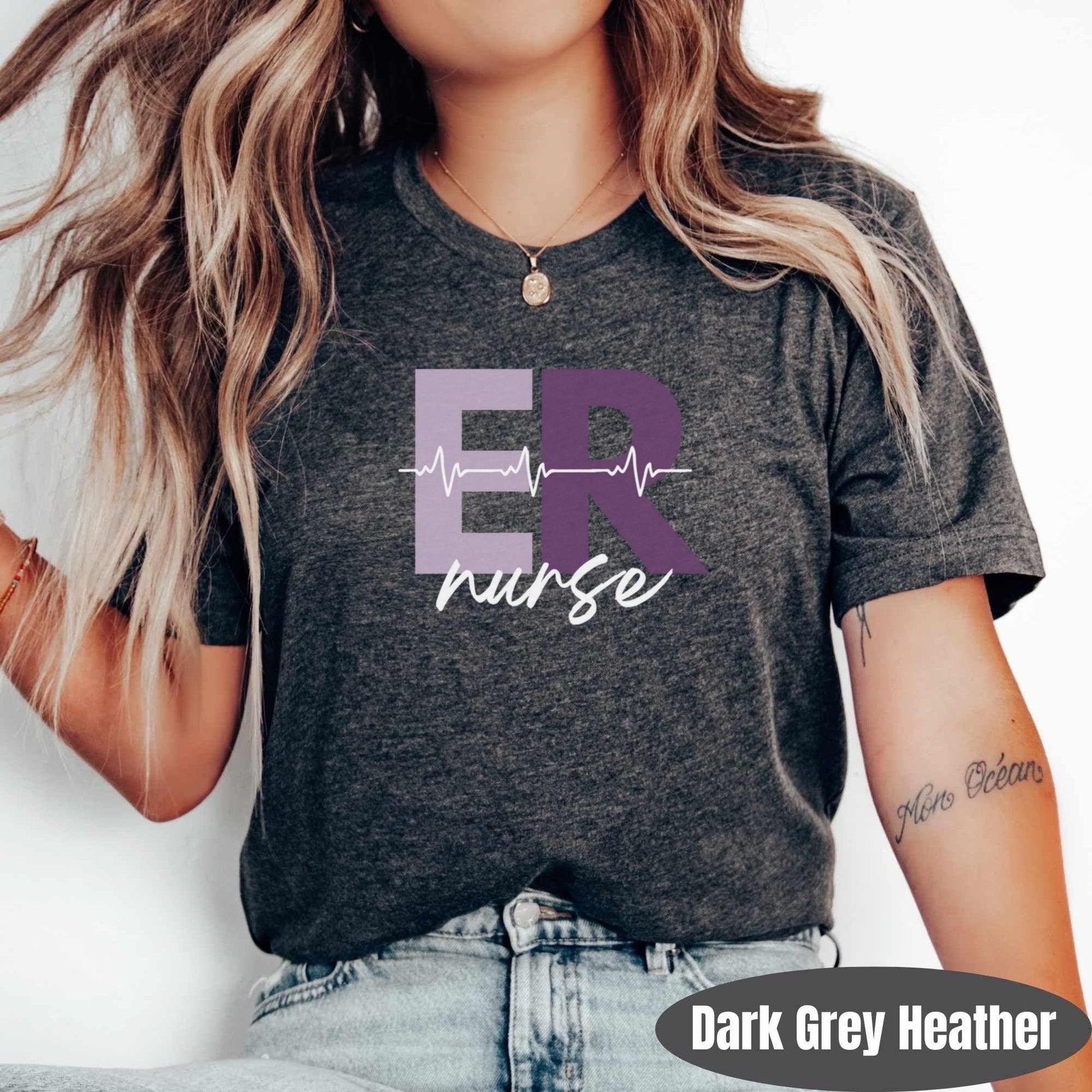 ER Nurse Shirt Emergency Nurse Shirt Emergency Department Emergency Room ED Rn Registered Nurse ER Nurse Gift Graduation