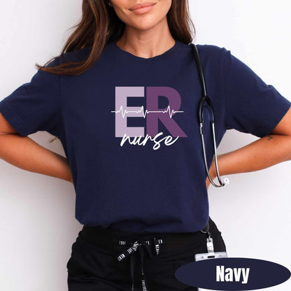 ER Nurse Shirt Emergency Nurse Shirt Emergency Department Emergency Room ED Rn Registered Nurse ER Nurse Gift Graduation