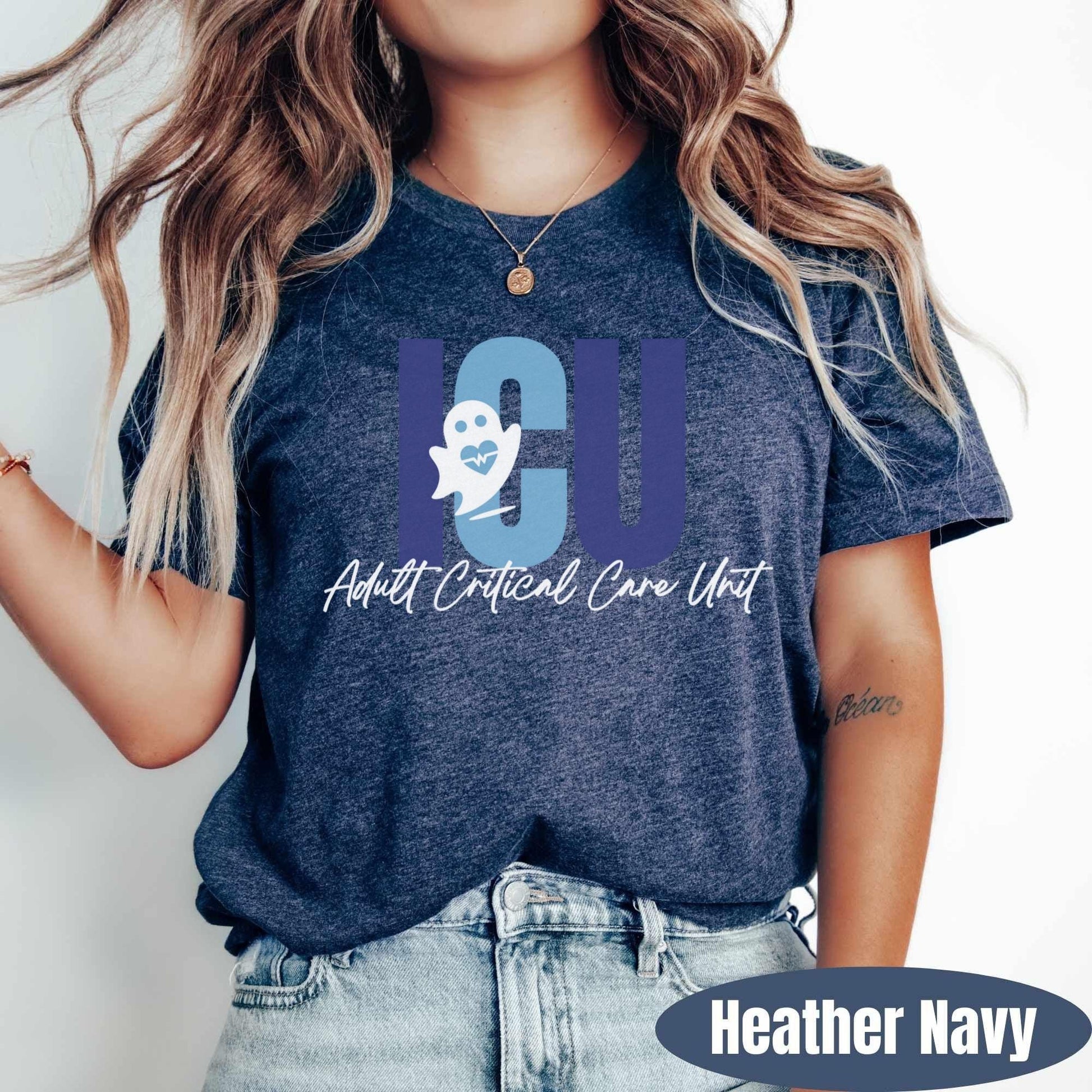 front-Heather Navy
