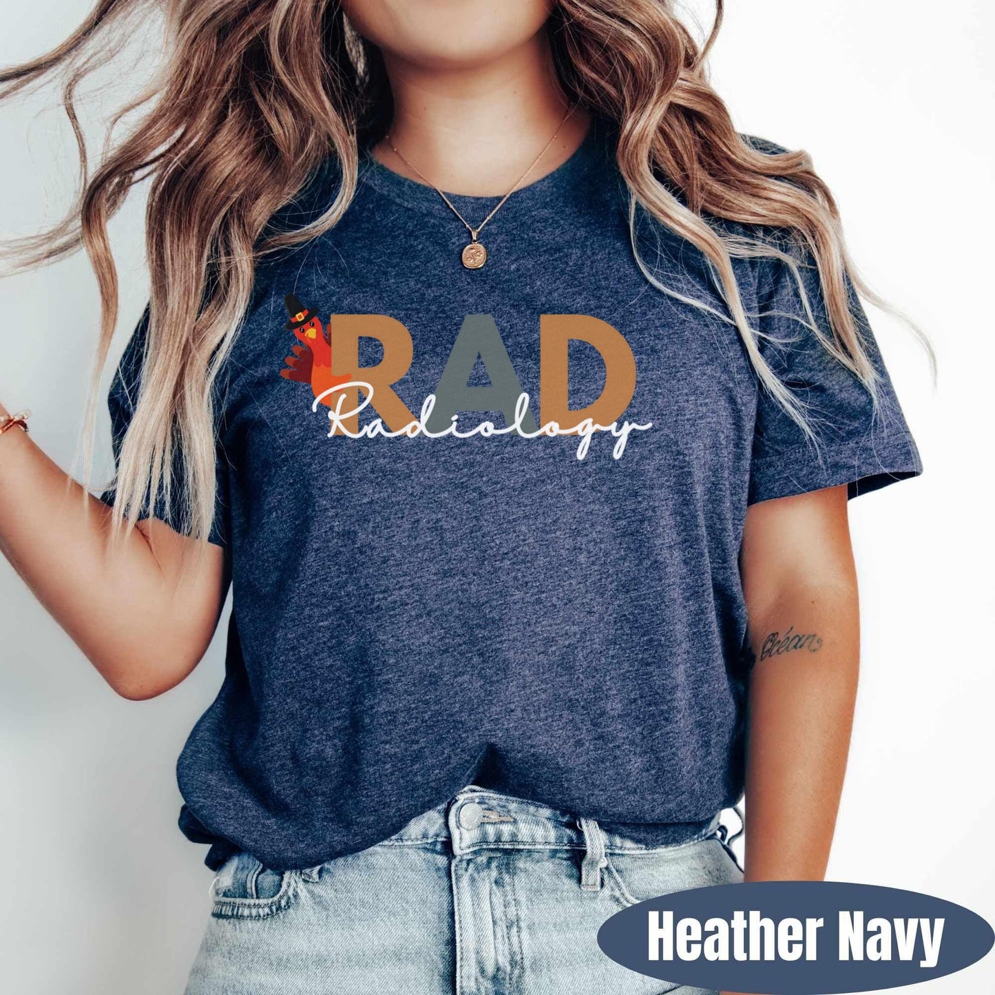 front-Heather Navy