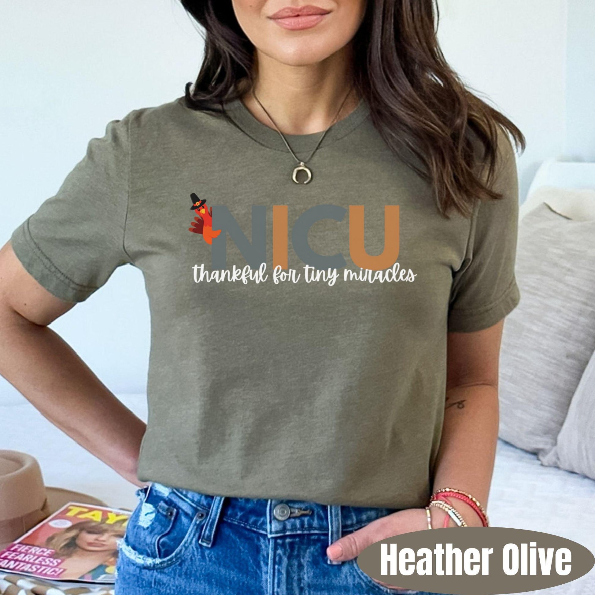 front-Heather Olive