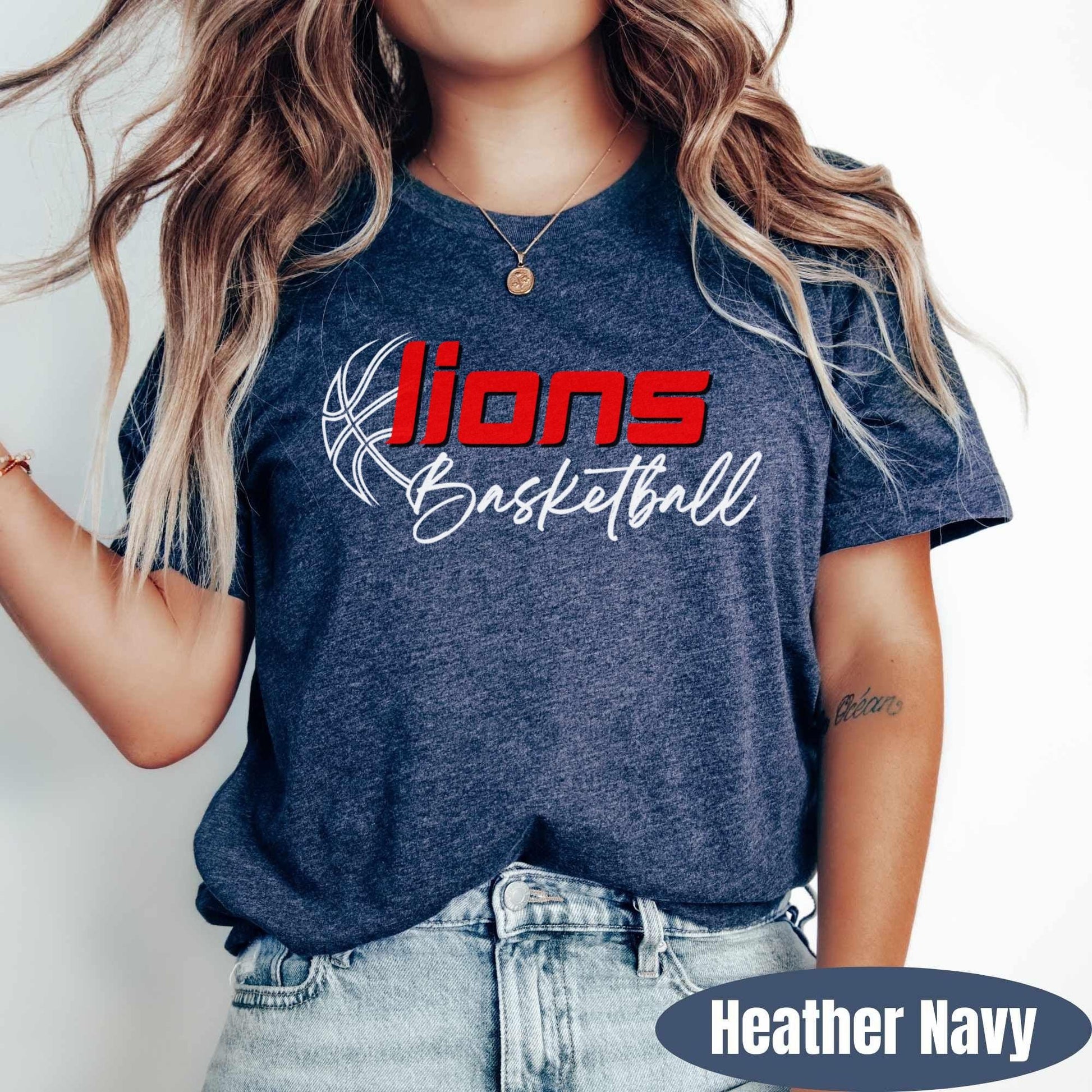 front-Heather Navy