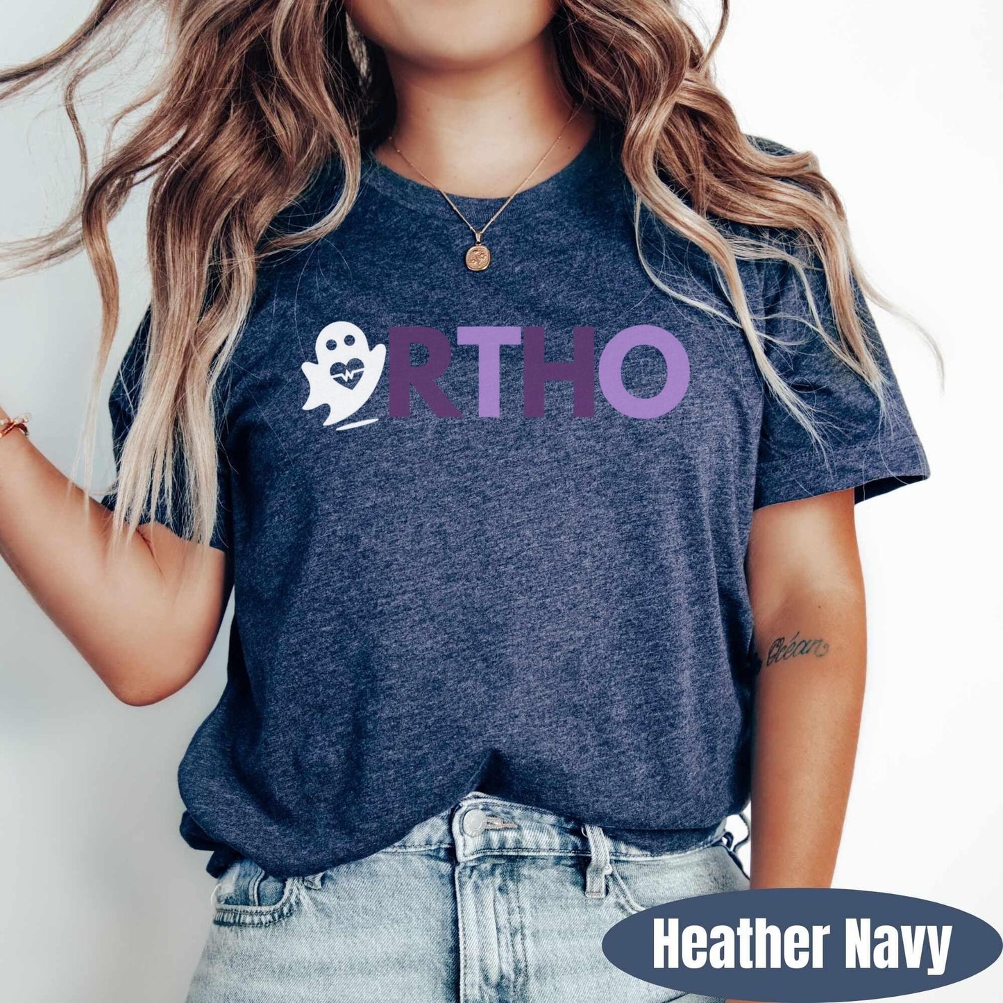 front-Heather Navy