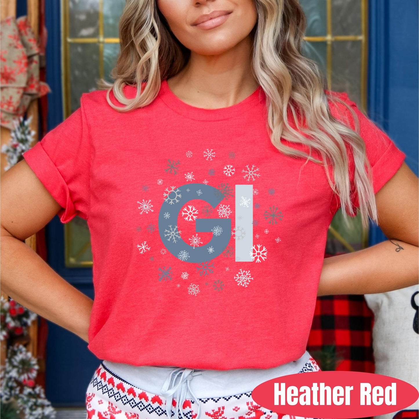front-Heather Red