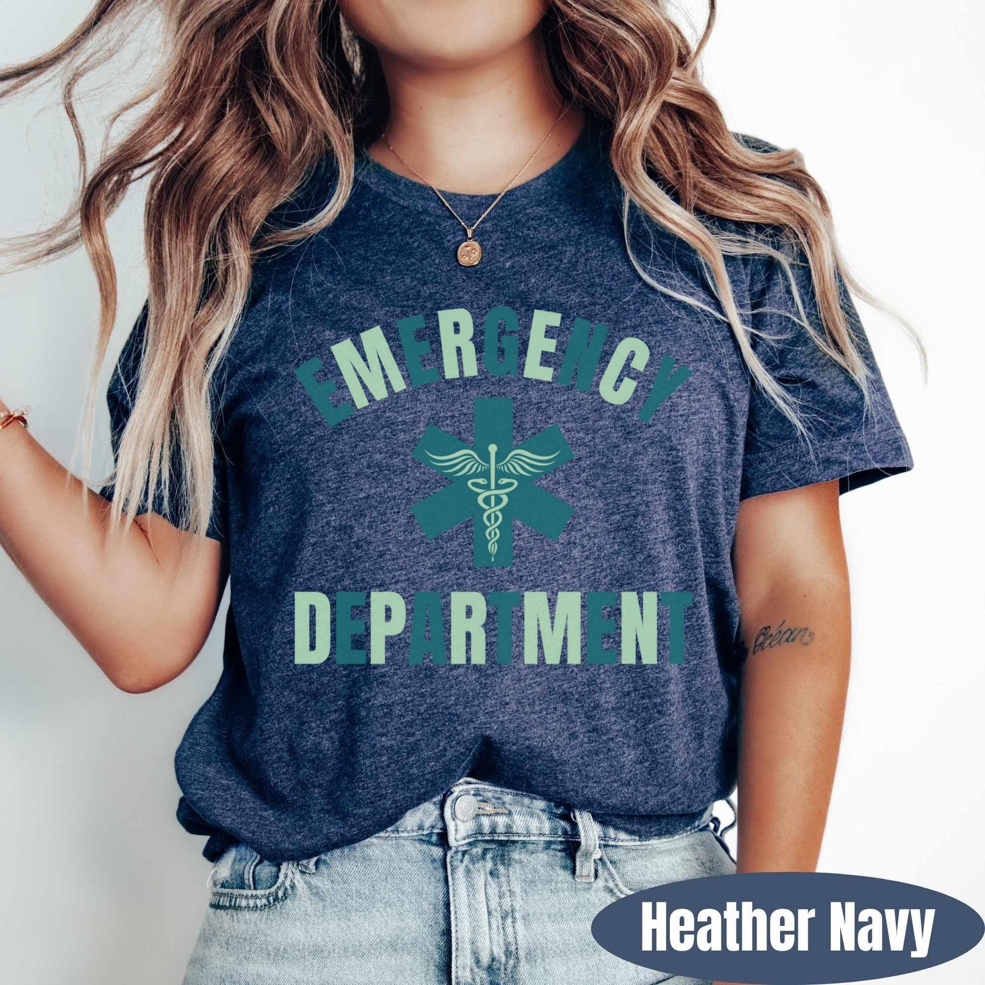 front-Heather Navy