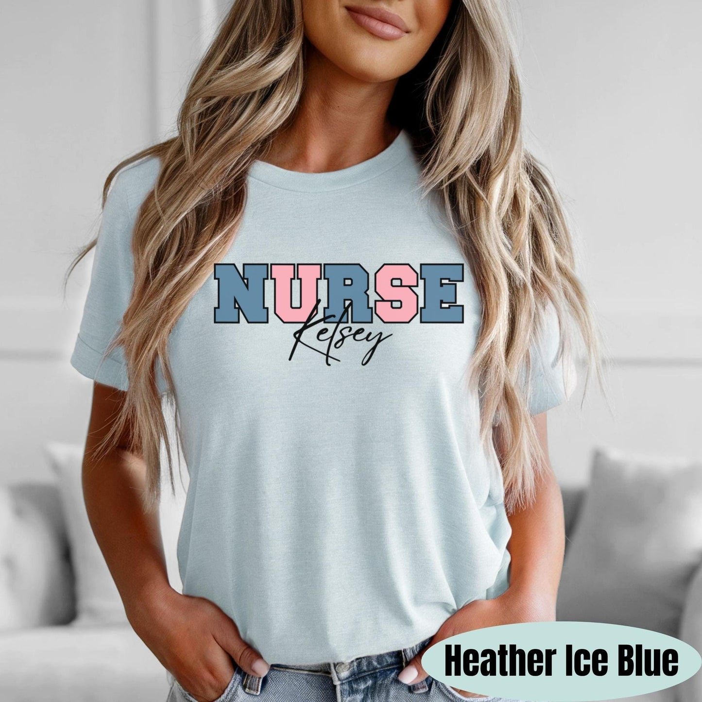 front-Heather Ice Blue