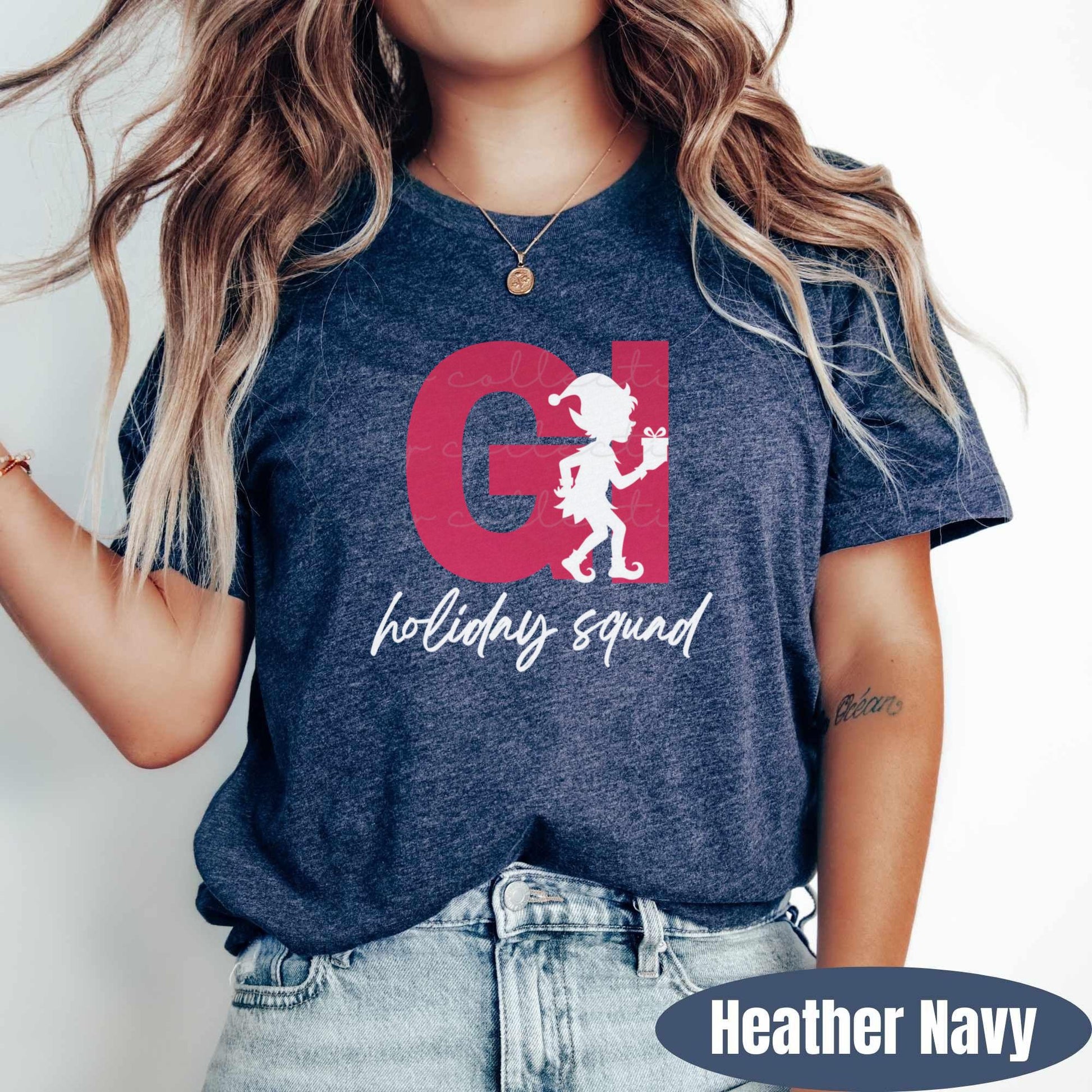 front-Heather Navy