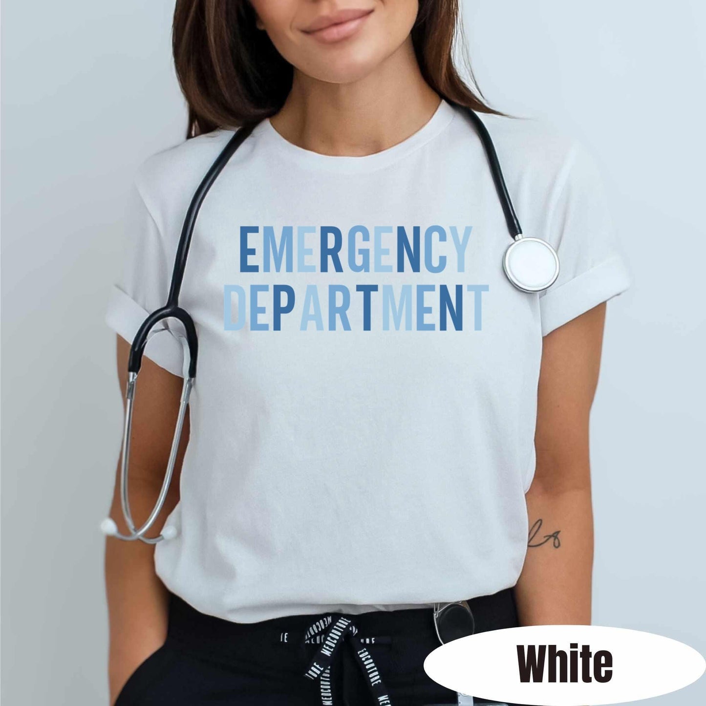 Emergency Nurse Shirt Emergency Department Shirt Emergency Medicine ER Tech TShirt Emergency Room ER RN Shirt New Nurse Graduation Gift