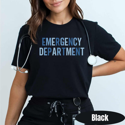 Emergency Nurse Shirt Emergency Department Shirt Emergency Medicine ER Tech TShirt Emergency Room ER RN Shirt New Nurse Graduation Gift