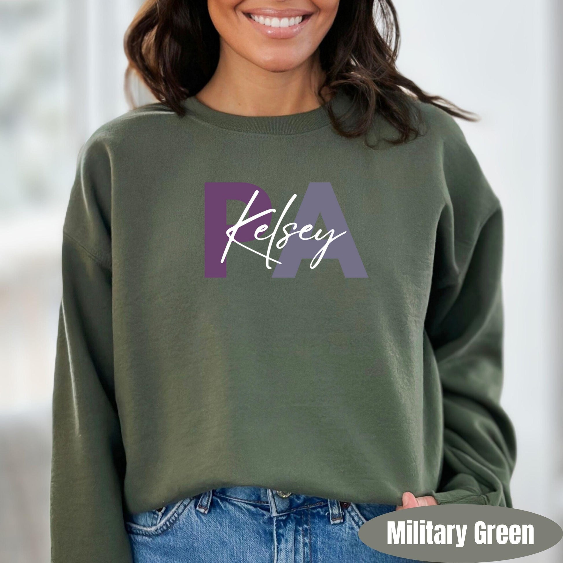 front-Military Green