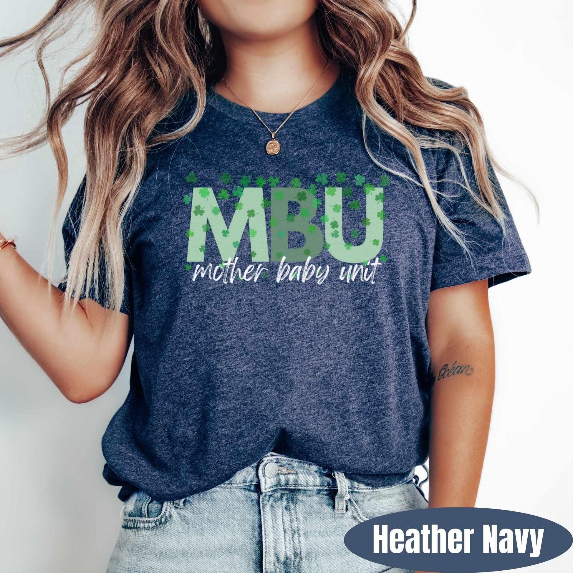 front-Heather Navy