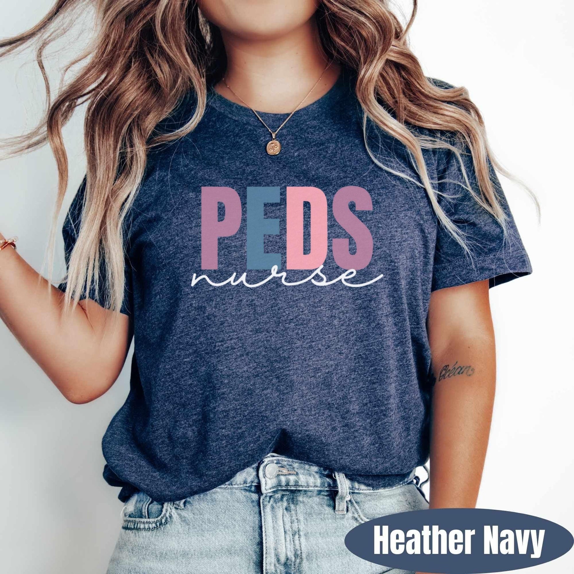 front-Heather Navy