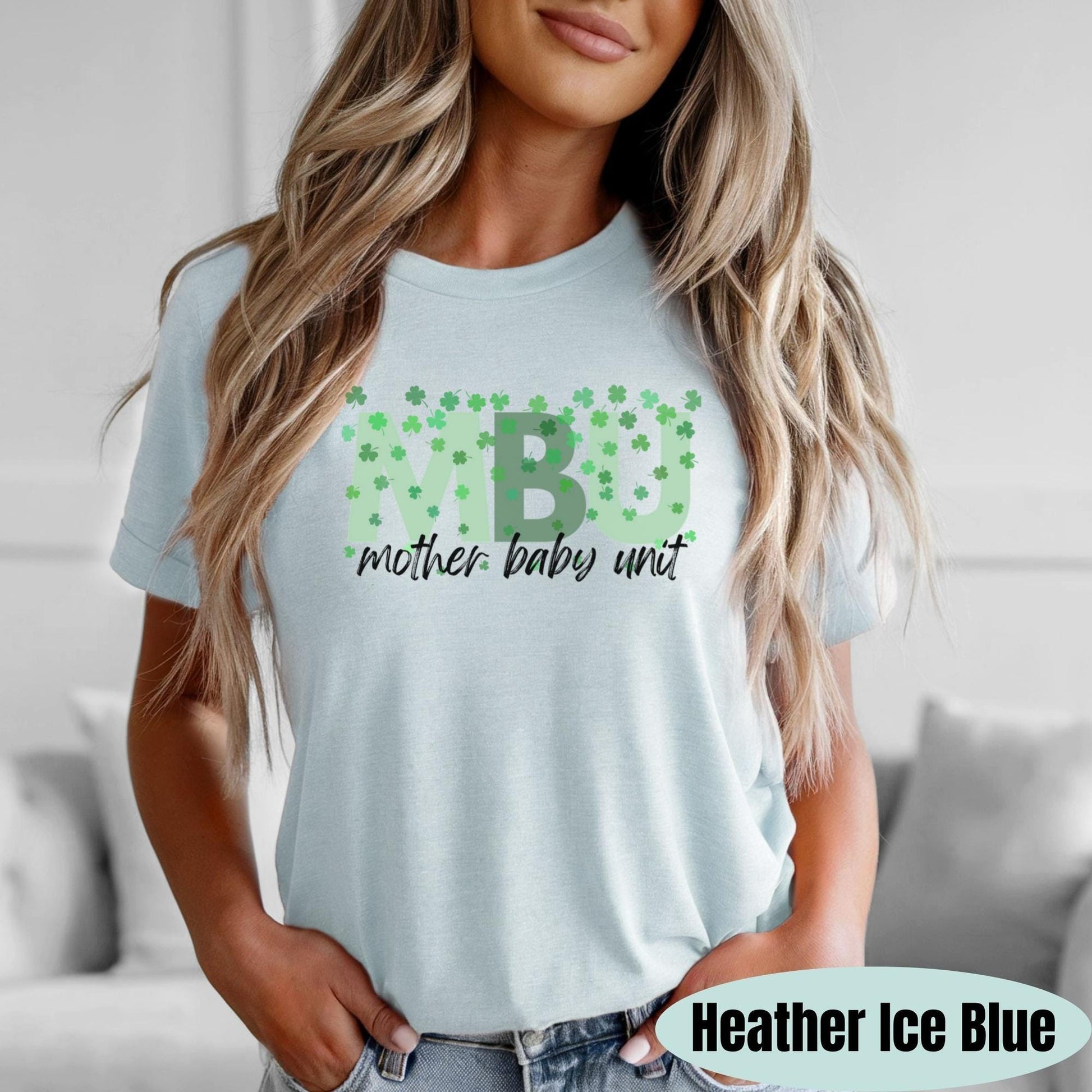 front-Heather Ice Blue
