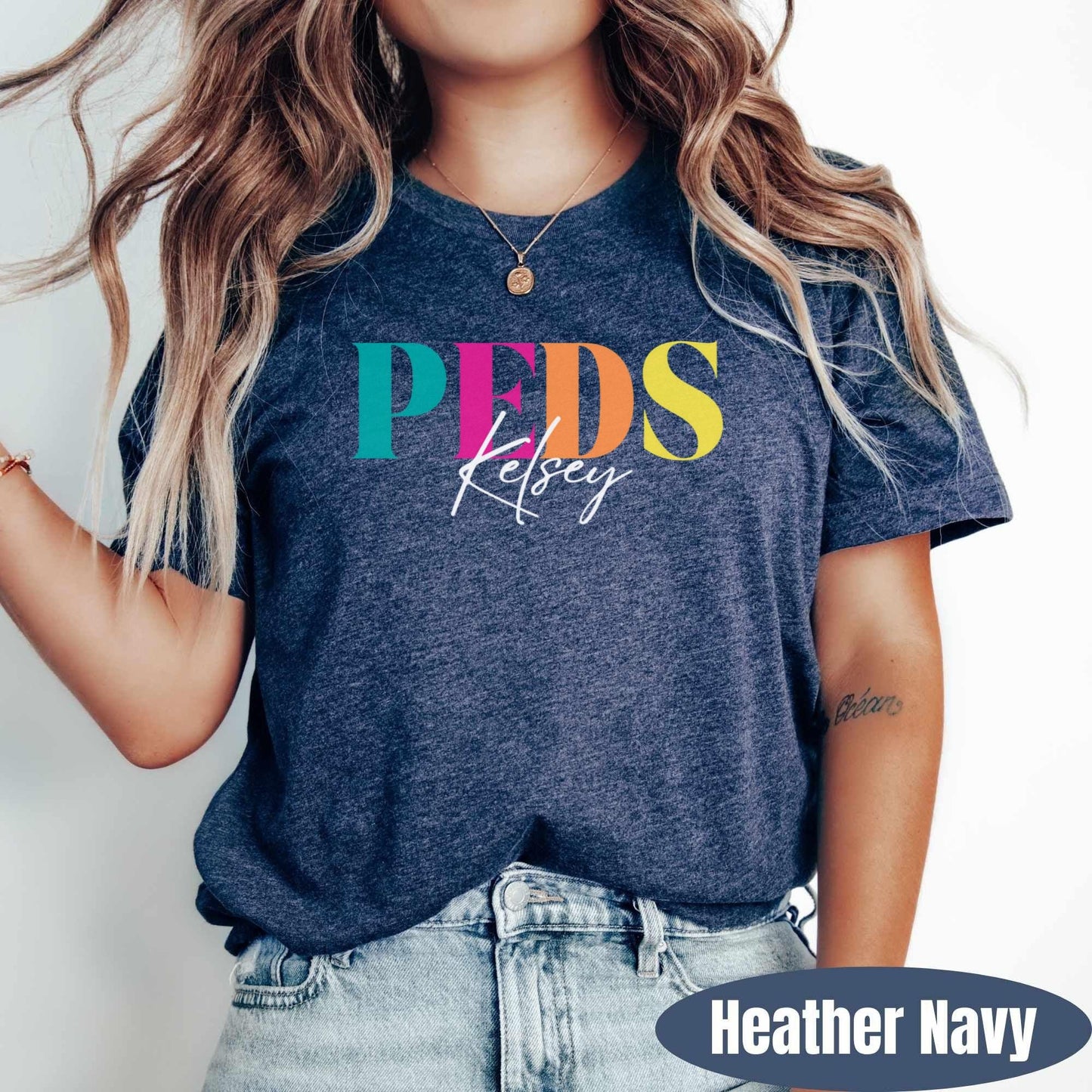 front-Heather Navy