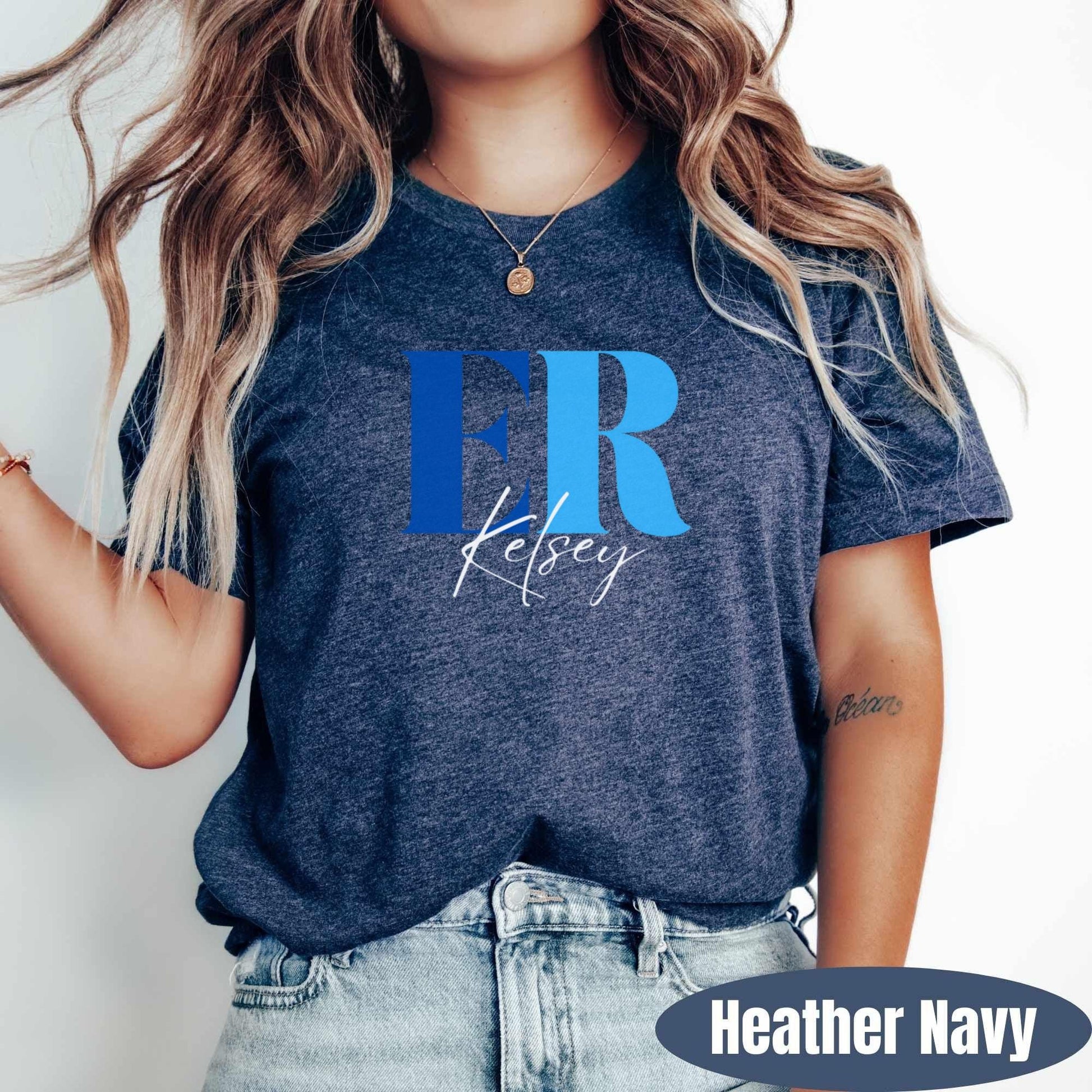front-Heather Navy