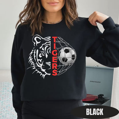 Tigers Soccer Sweatshirt: Cheer For Your Player