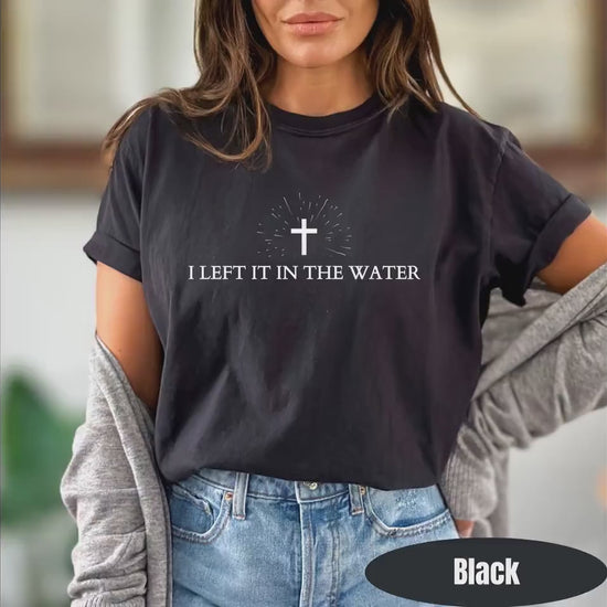 Baptism T-Shirt: Christian Scripture Apparel