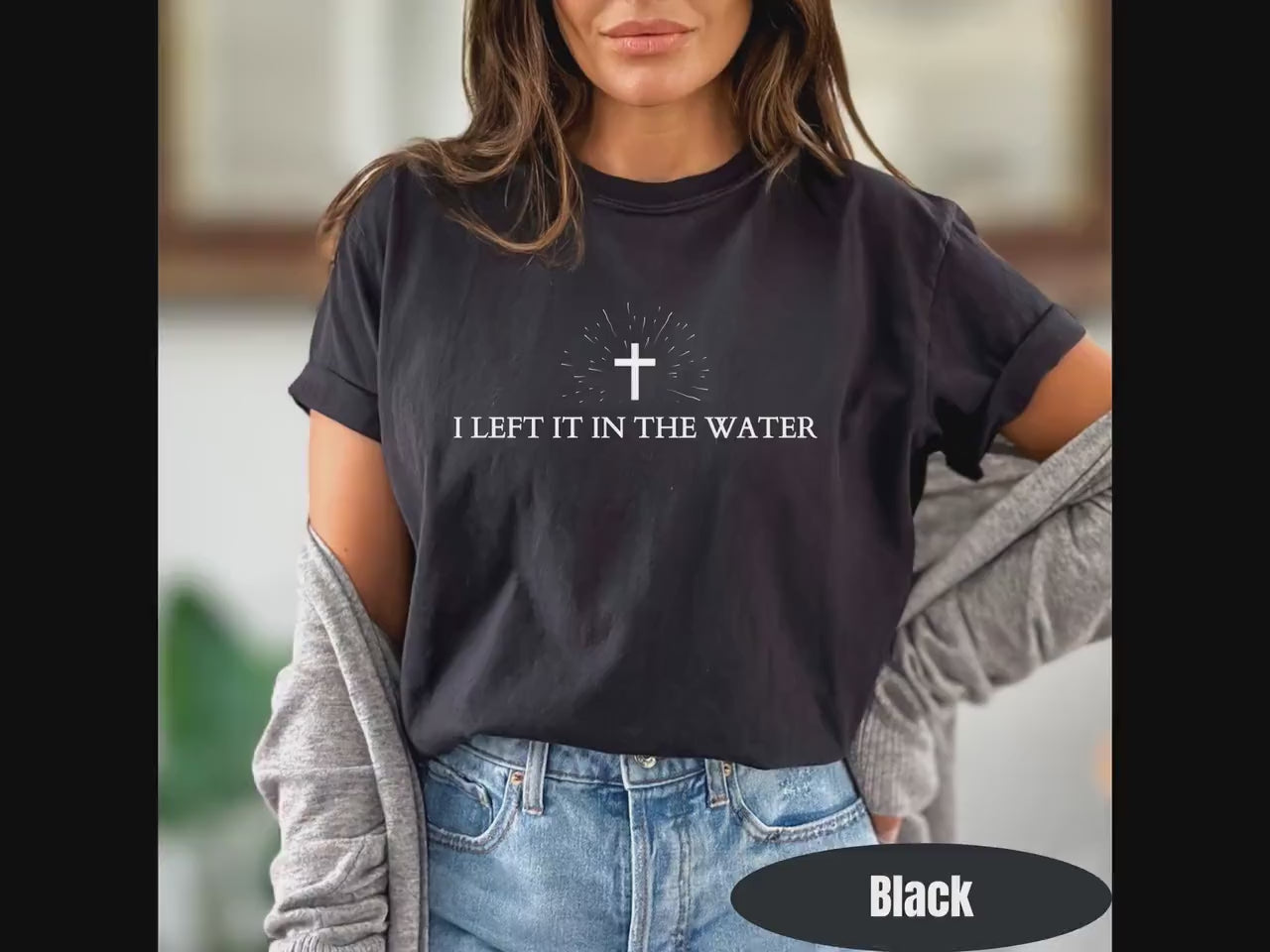 Baptism T-Shirt: Christian Scripture Apparel