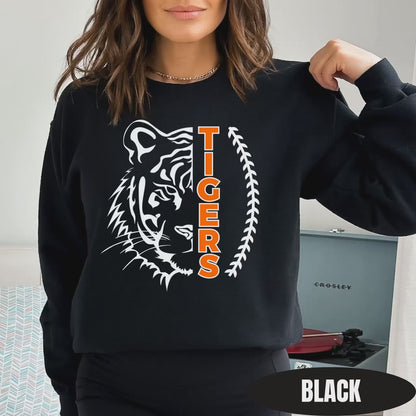 Tigers Football Sweatshirt | Game Day Spirit Wear for Tiger Fans