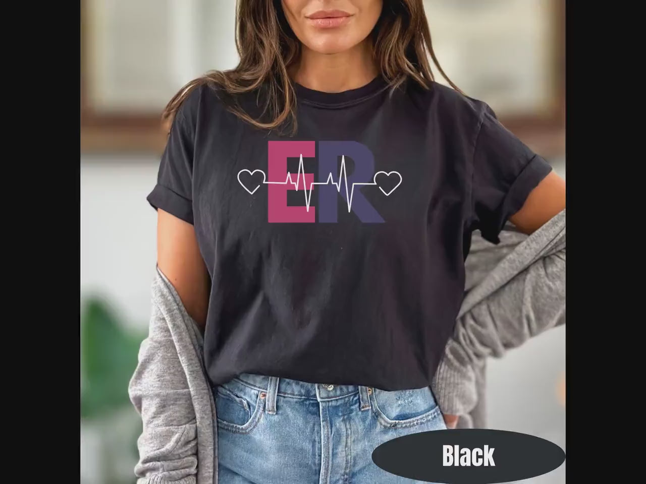 Emergency Department Valentines Day Shirt Comfort Colors ER Valentines Day Tee ER Ed Nurse Rn Tech Vday Emergency Medicine Cupids Favorite